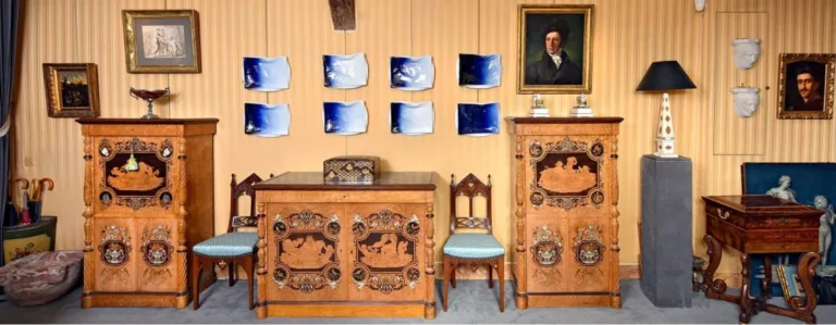 Galerie B.J.F Brocante Antiquaire Paris France 768x299