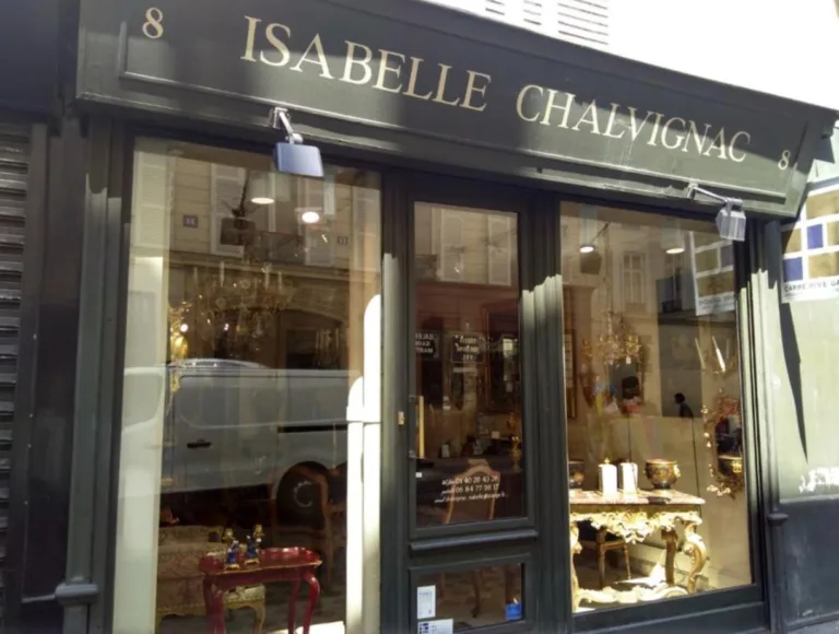 Galerie Isabelle Chalvignac Brocante Antiquaire Paris France 768x580