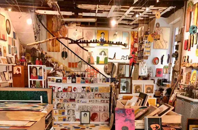 Chantal Quillec Atelier 34 Brocante Antiquaire Galerie dArt Bordeaux France 768x505