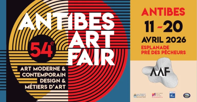 Antibes Art Fair 2026 Esplanade du Pre des Pecheurs Antibes France 768x401